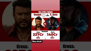 Kaatera VS Vikranth rona movie worldwide box office collection #shorts #movies