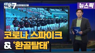 [뉴스픽] 스포츠계 코로나19 '직격탄' / '환골탈태'로 승격 노린다 / KBS 뉴스7 대전 세종 충남- 2월 23일 (수)