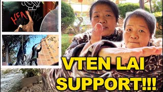 MOM REACTION !!! VTEN LAI AMA SUPPORT !!! NAYUMA'S ART IN RK !!! RENOVATION SAKIYO !!!!