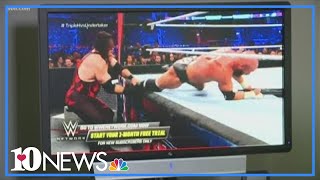 Mayor Jacobs competes as Kane in WWE Super Show-Down