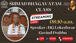 Srimad Bhagavatam Class | SB 5.3.10 | HG Lokeshwar Govind Prabhu | 31-01-2025 | ISKCON Abids Hyd