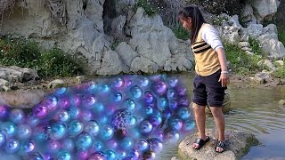 Oh my goodness, I have collected colorful pearls in this inconspicuous little river. It's incredible