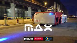 MAX, The 1st autonomous vehicle for heavy loads transportation integrated in industrial environment