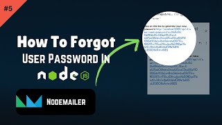 A Beginner's Guide to Nodemailer Forget Password in Node.js #nodejs #backend