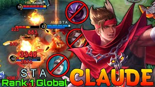 Meltdown the Enemies! Claude Perfect Gameplay - Top 1 Global Claude by S T A - M