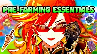 Mavuika Pre-Farming Essentials: Materials, Artifacts \u0026 Talent Guide - Genshin Impact