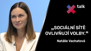 „Trikolóra do voleb změní program. Chceme vystoupení z EU, otočila se doleva.“ – Natálie Vachatová