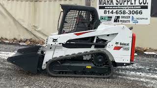 2019 Bobcat T550 M Series Rubber Track Skid Steer Loader 1696 Hours Diesel For Sale Mark Supply Co