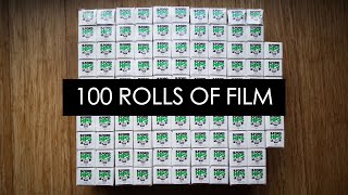 How I shot and developed 100 rolls of film on a road trip