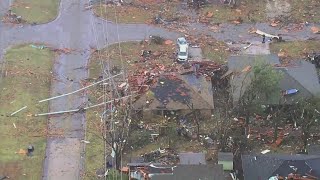 Tornado outbreak destroys homes and injures several people in Oklahoma