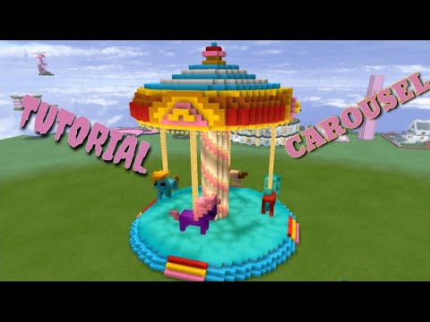 Tutorial Carousel How To Build A Carousel Minecraft Youtube