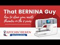 That BERNINA Guy | How to Clean Your Needle Threader on the 8 Series