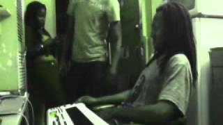 Retlaw Tha Future \u0026 Romain Virgo Vibing with Riff Raff at Future World Studio pt.2