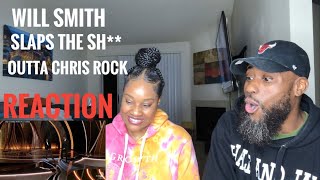 HALF AND JAI REACTS TO WILL SMITH SMACKS THE HECK OUTTA CHRIS ROCK (REACTION)