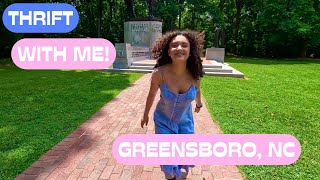 Thrift with me! Ep. 2 the best thrift store EVER?! Greensboro, NC