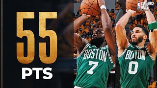 Jaylen Brown (29 PTS) & Jayson Tatum (26 PTS) PROPEL The Celtics To The NBA Fina