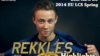 Rekkles Highlights - Best ADC EU 2014 LCS Spring Split