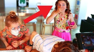 Sabre Hurt Sockie & made her Cry in Family Party Games *gone wrong*