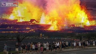 Horrible: Millions Watch Live of Lava Fountains Hawai's Terriying Second Eruption of Kilauea Volcano