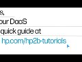 hp2b tutorial device as a service daas hp support