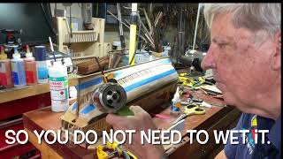 How to bend planks on a model ship