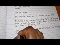 how to write a notice complaint letter kcse functional writing