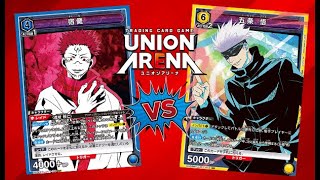 【ユニオンアリーナ】UNION ARENA : JUJUTSU KAISEN (SUKUNA/宿儺 ) VS JUJUTSU KAISEN (GOJO/五条悟)