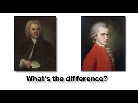 What are the parts of a Baroque opera?