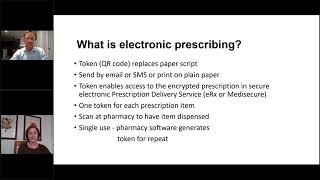 Electronic Prescriptions - Show me the buttons