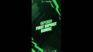 💰How to Claim Your KKPoker First Deposit Bonus: Step-by-Step Tutorial🎉