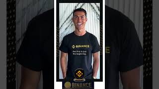 Cristiano Ronaldo NFT Partnership with Binance smart chain 🥳| ronaldo romero | nft artwork #shorts