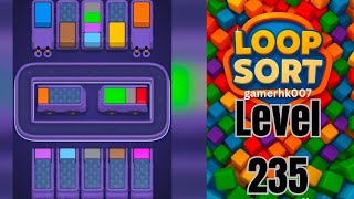 Loop Sort Level 235 Walkthrough Solution