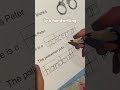 Impressive handwriting #shorts #trending #handwriting #writing #asmr #cool