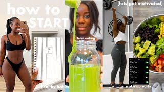 how to *START* your FITNESS journey | wake up at 4:45am, weight loss tips & get MOTIVATED in 2023