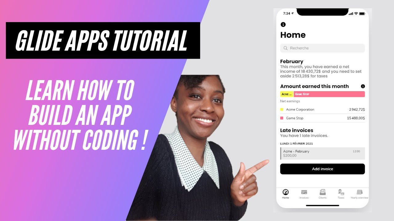 Glide App Tutorial For Beginners Build Apps Without Code Youtube