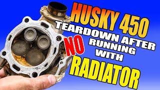 Surviving Extreme Heat: Husqvarna FC450 Without Radiators – What Happened?