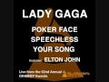 Lady Gaga (feat. Elton John) - Live at the 52nd Grammy Awards (HQ STUDIO VERSION)