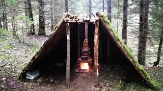 Кладка печи в Шалаше в Лесу