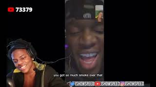 KSI talks to Ishowspeed about Paradox Crypto Scam