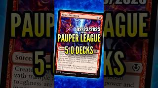 UNDEFEATED MTG Pauper League Decklists (2025-02-23) #davidroyale #pauper #paupermtg