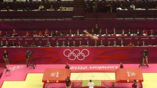 Luba Golovina Trampoline Final London 2012