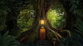 Beautiful Fairy Humming | Angelic Humming in a Fascinating Night Forest
