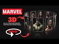 Awesome Marvel 3D Slider / Carousel Using HTML CSS and  JavaScript || #3d