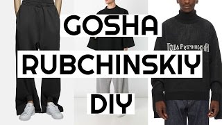 EASY GOSHA RUBCHINSKIY INSPIRED DIY