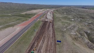 I-90 Montana State Line/Ranchester Project enters second and final year