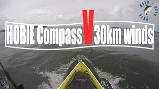 HOBIE COMPASS Vs 30km winds! (Botany bay) - HSTV