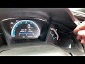 how to reset your fuel economy indicator honda civic