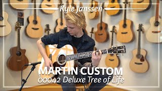 Martin 00041 Deluxe Tree of Life Honduras Rosewood Swiss Spruce 2017 played by Kyle Janssen | Demo