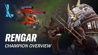 Rengar Champion Overview | Gameplay - League of Legends: Wild Rift