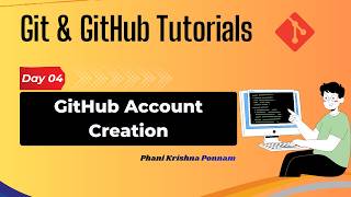 Day 04 - GitHub Account Creation